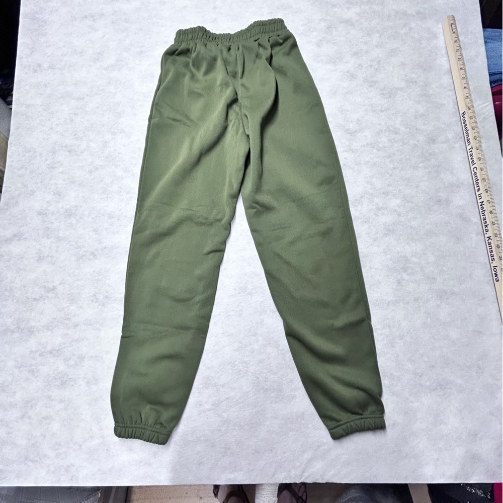 NWOT SHEIN Green‎ Sweat Pants XS (2) - Picture 2 of 6
